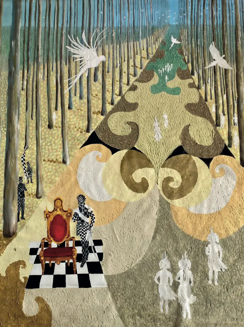 D. Pedro - Acrílica sobre tela • 
130×100 cm • 
2025