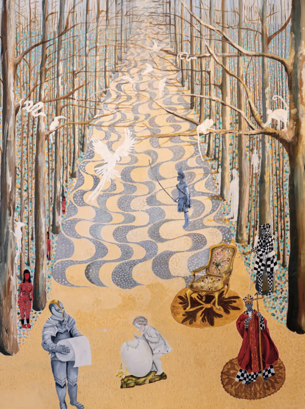 Pedro 1° -Acrílica sobre tela • 
130×100 cm • 
2025